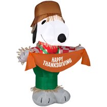 Peanuts Snoopy Thanksgiving Combo Outdoor Decorations 
