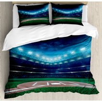 baseball comforter queen