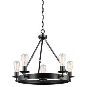 Hines 5-Light Candle-Style Chandelier