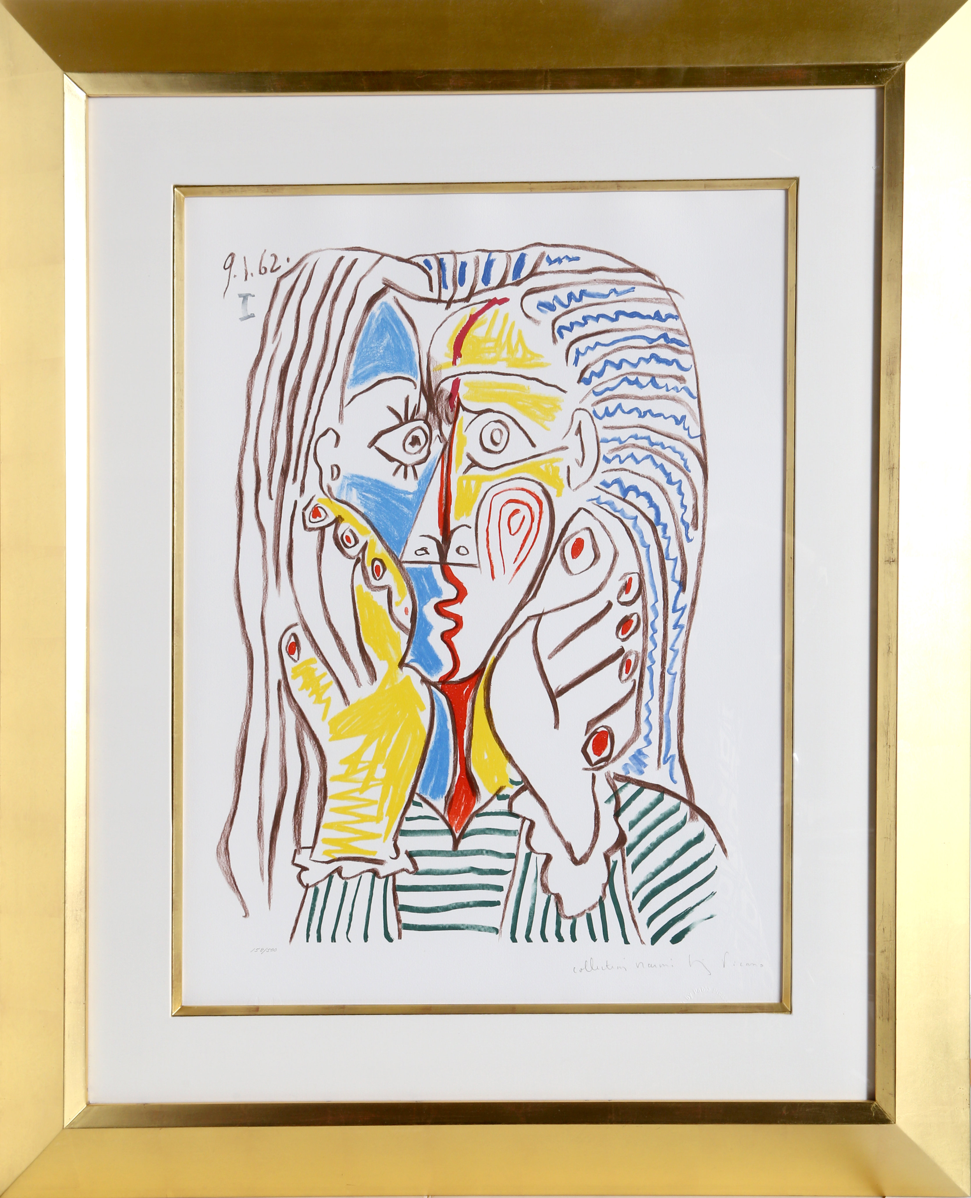 Pablo Picasso Visage by Pablo Picasso Picture Frame Painting Wayfair