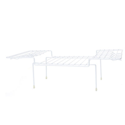 Honey Can Do Kitchen Cabinet Storage Helper Shelf Reviews Wayfair Wire Kitchen Counter Cabinet Helper Shelf