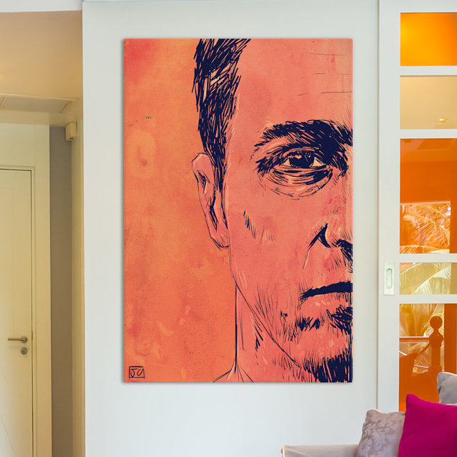 East Urban Home Fight Club By Giuseppe Cristiano Painting On