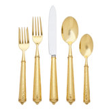 Luxury Gold Flatware Sets Perigold