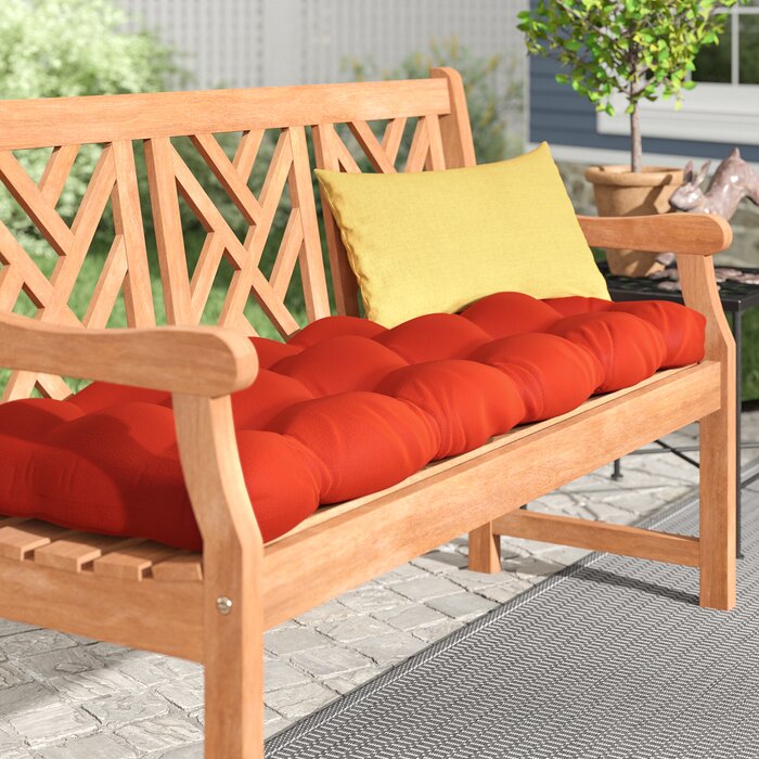 Sarver Indoor Outdoor Bench Cushion