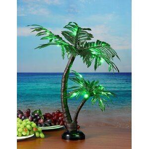 LED 25 Light Twins Palm Tree