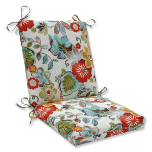 Alatriste Squared Corners Outdoor Dining Chair Cushion