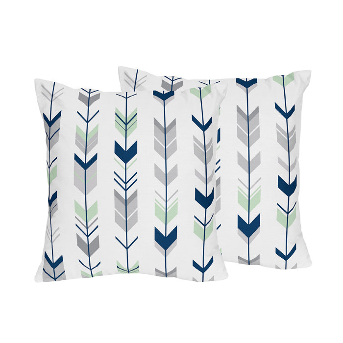 Sweet Jojo Designs Mod Arrow Microfiber Throw Pillow Reviews