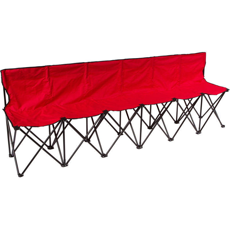 Trademark Innovations Portable Sports Picnic Folding Camping Bench