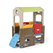 Kids Playhouses With Slide You Ll Love In 2021 Wayfair