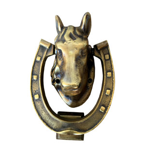 Magnetic Brass Door Knocker Wayfair Ca