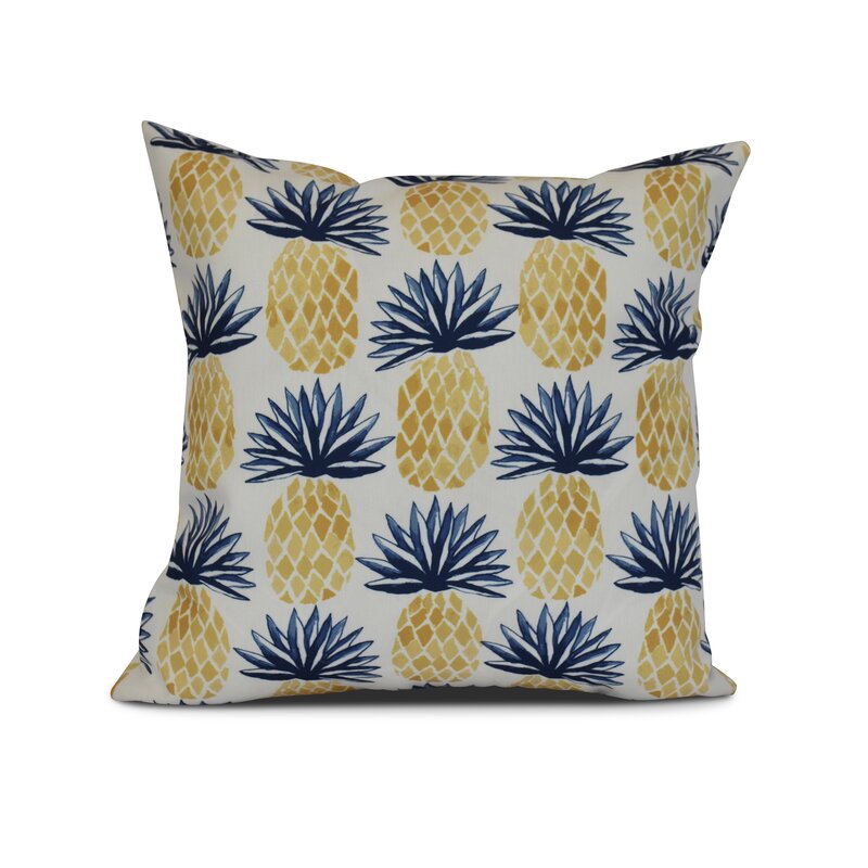 Bay Isle Home Costigan Pineapple Stripes Outdoor Throw ...