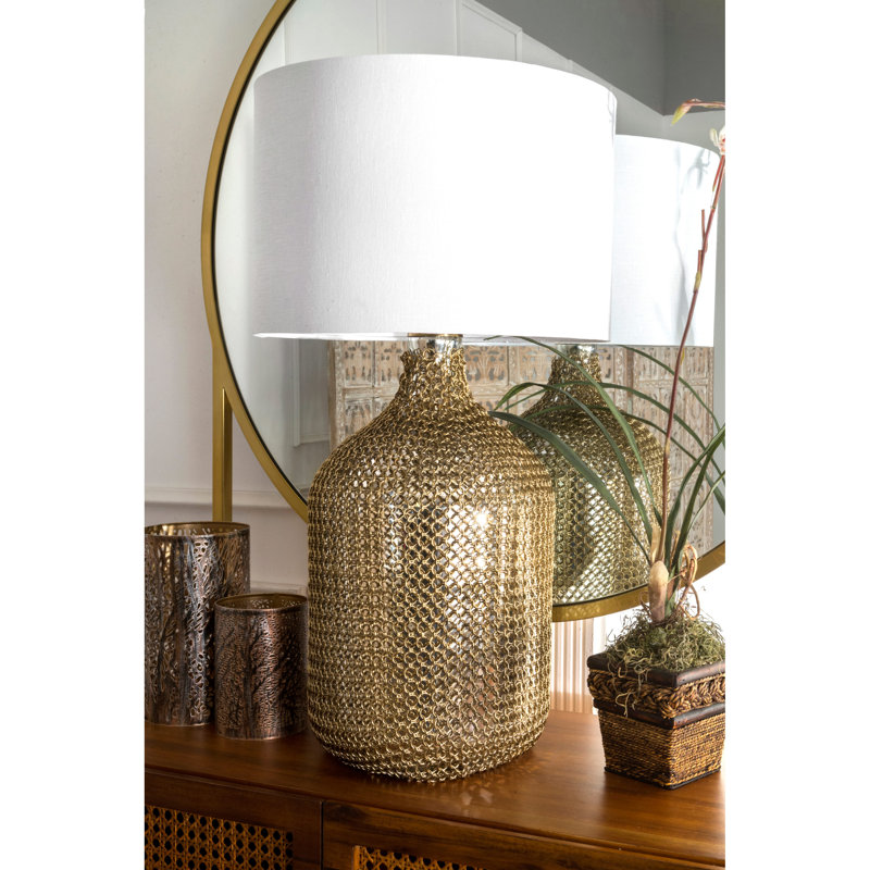 wayfair table lamps glass