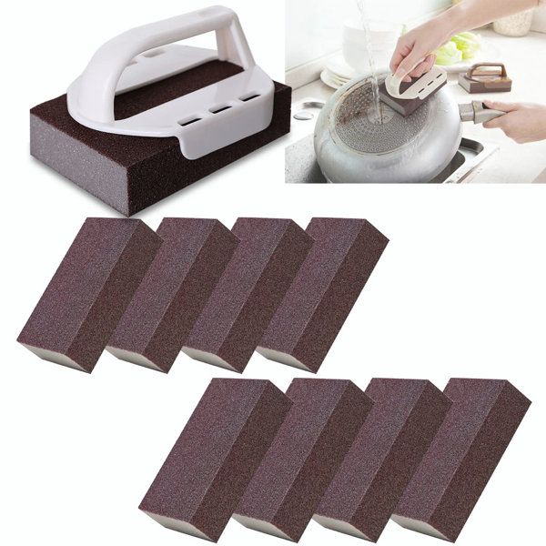 Multi-function Washing Kitchen Tool Sponge Cleaning Carborundum Brush 