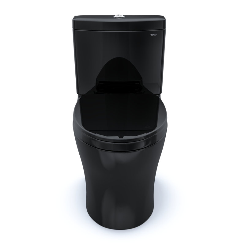 Toto Aquia Dual Flush Elongated One Piece Toilet With High