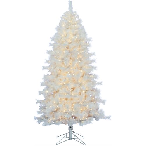 The Holiday Aisle Prelit Frosted Valley White Pine ...