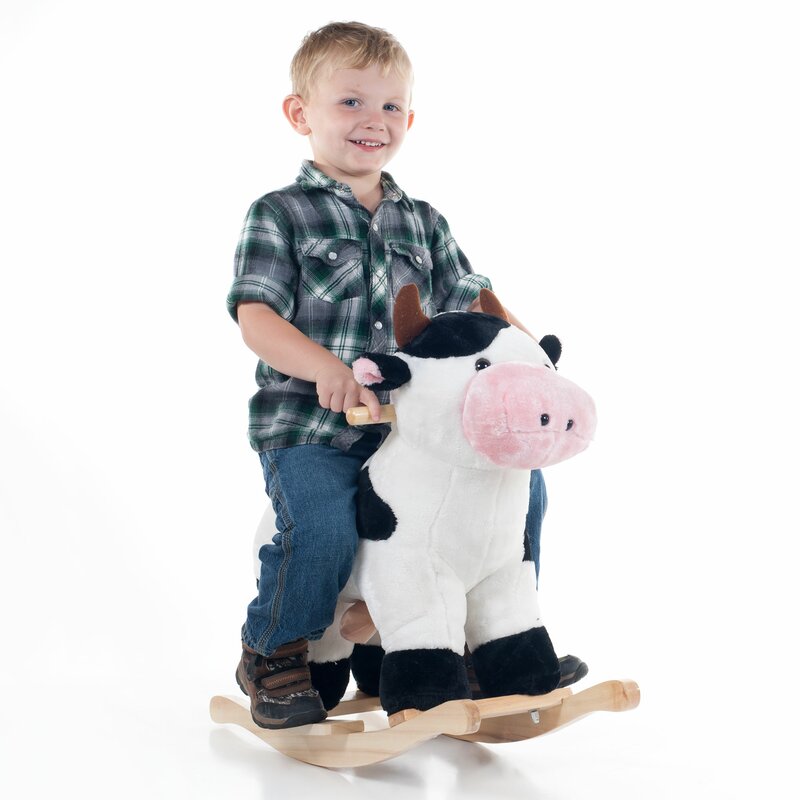 cow rocking horse