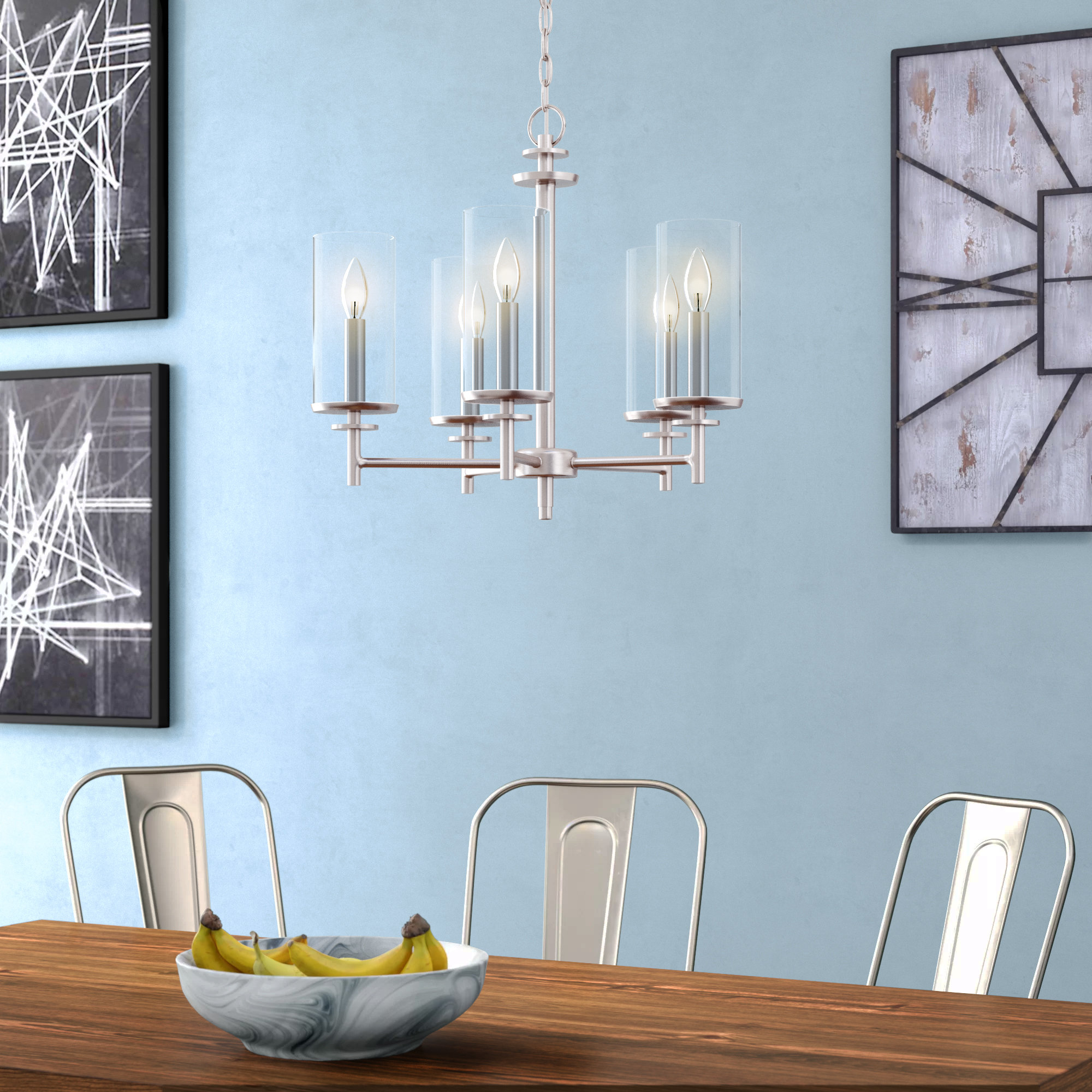 Wrought Studio Sikes 5 Light Sputnik Sphere Chandelier Reviews Light Sputnik Sphere Chandelier