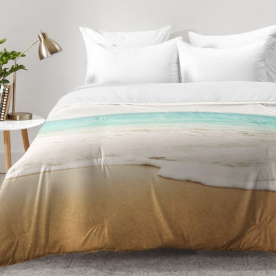 Ombre Beach Comforter Set East Urban Home Size Twin Xl