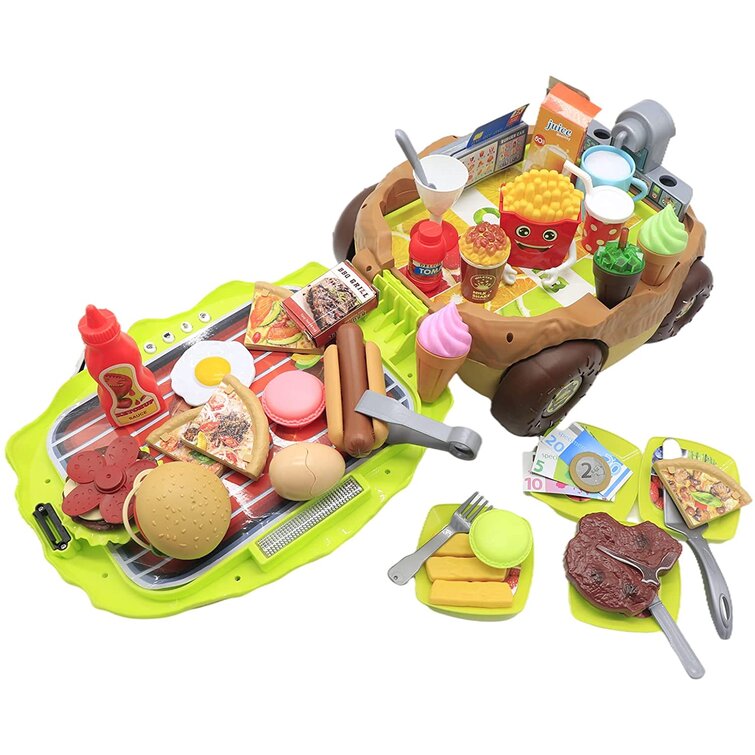 12PCS Kitchen Kids Pretend Cooking Food Play Set Toddler Toy Gift Home Hobbies 