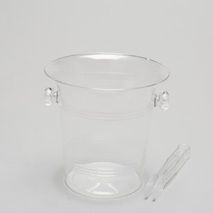 small plastic ice bucket
