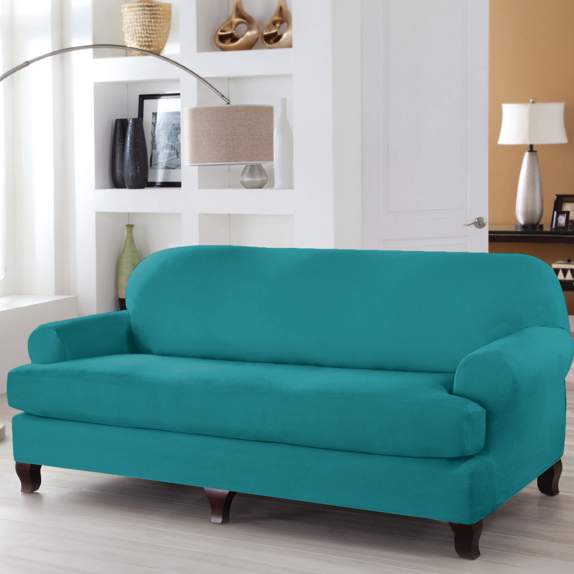 Serta Stretch Fit T Cushion Sofa Slipcover