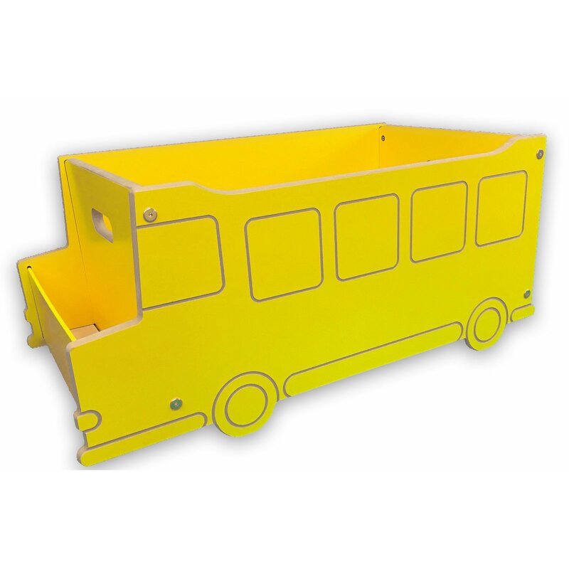 yellow bus toy