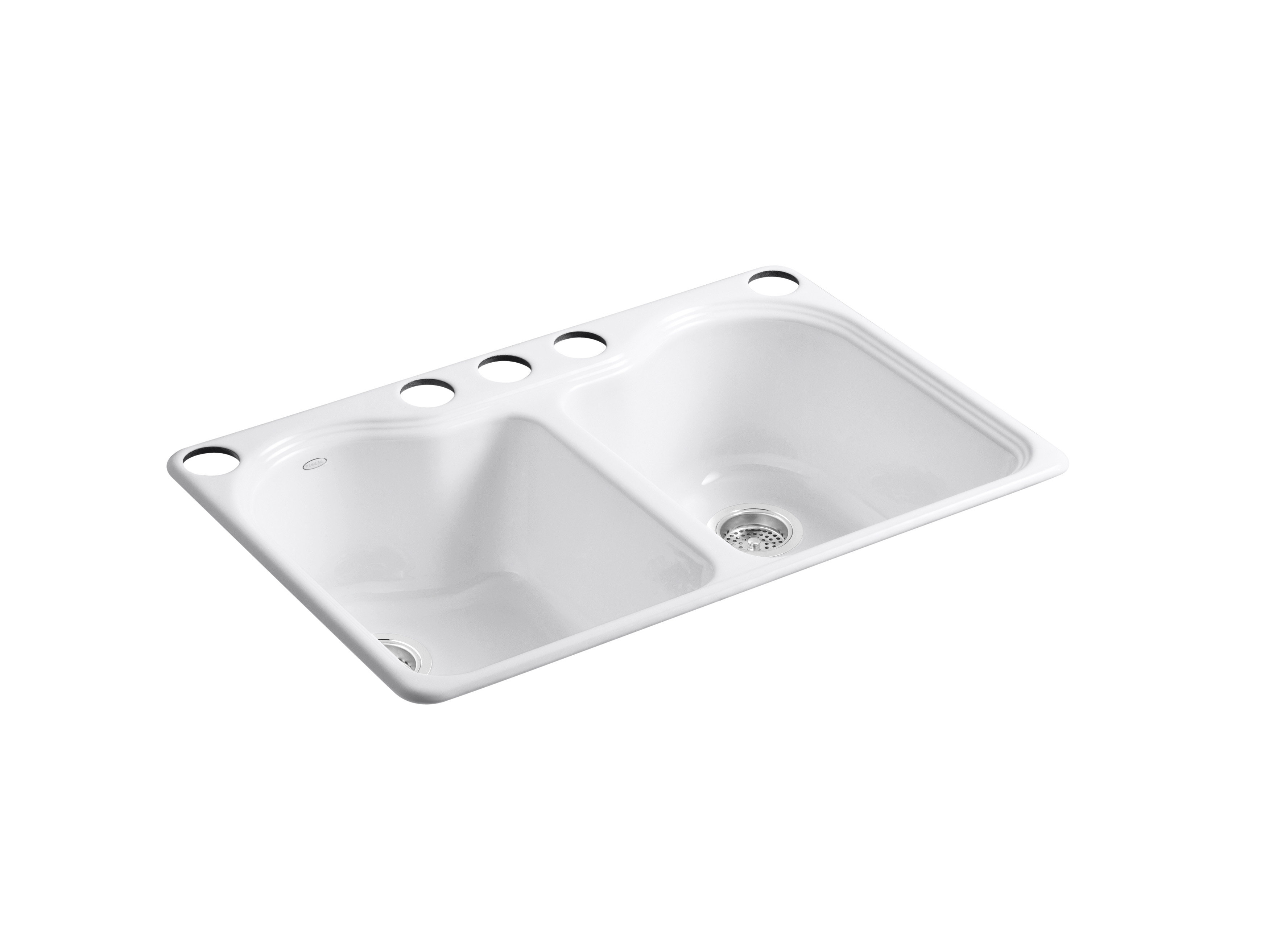K 5818 5u 96 0 Kohler Hartland 33 L X 22 W X 9 5 8 Under Mount