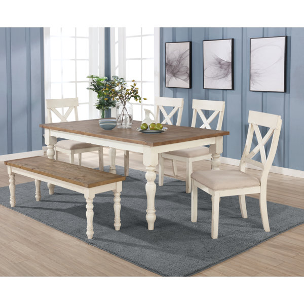 Dining Table with 2 benches Dining Table Set for Kitchen Small Space Artificial Marble（White） Dining Room