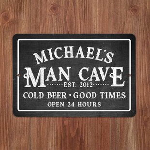 FISHMAN’S RULES Garage Rustic Look Vintage Metal Tin Signs Man Cave Shed /& Bar