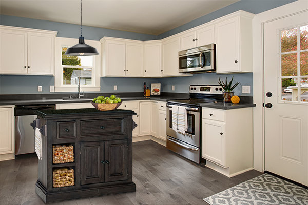 Zula Kitchen Island With Granite Top