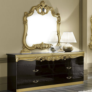 Black Dresser Gold Handles Wayfair Quickview