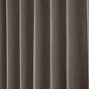 Olivia Solid Semi-Sheer Tab top Single Curtain Panel