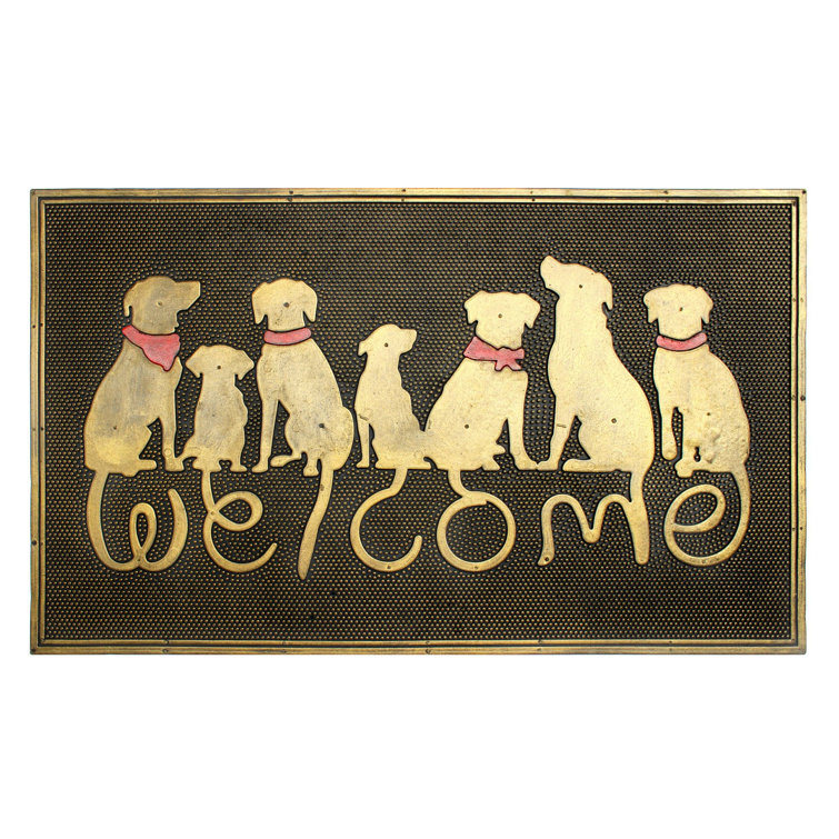 dog welcome mat