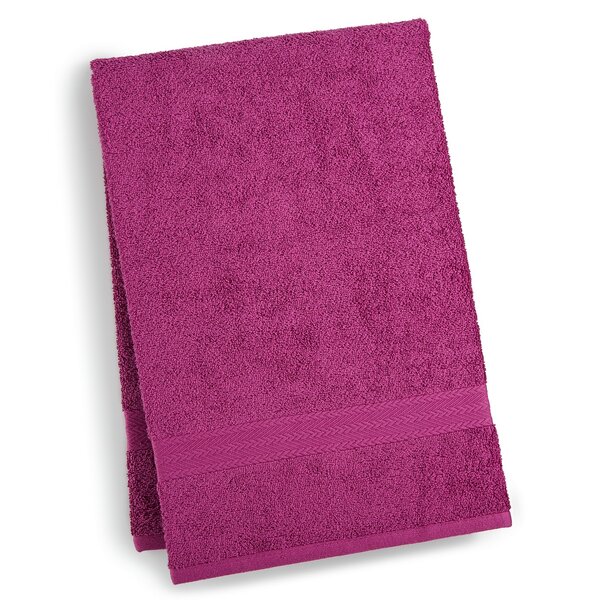 magenta bath towels