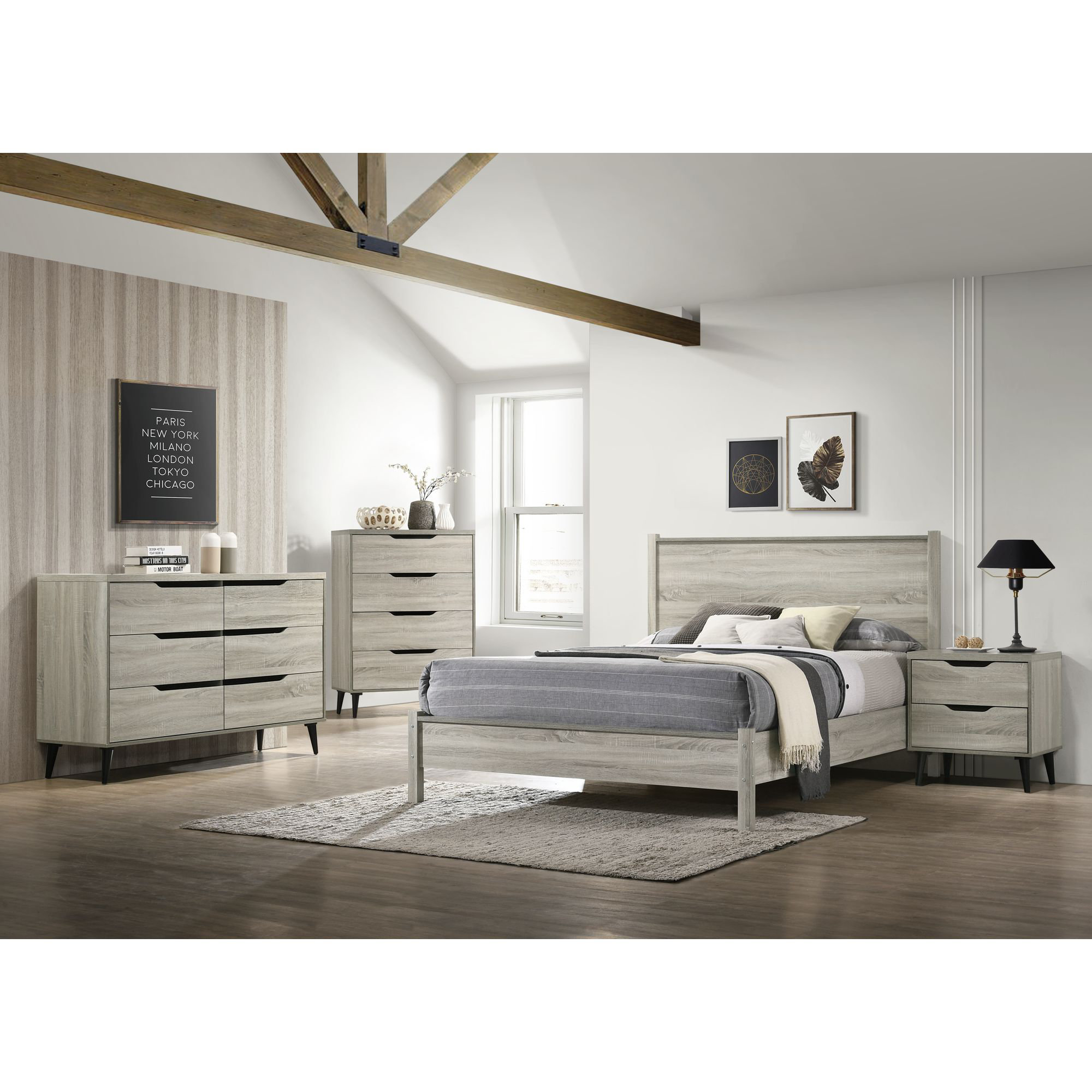 Mercury Row® Olivar Queen Platform Configurable Bedroom Set & Reviews