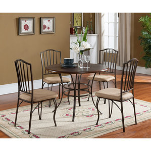 Bovingdon 5 Piece Dining Set by Three Posts