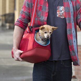 Retro Pet Hangbag Dog Cat Carrier Travel Tote Shoulder Jean Bag Dog Sling Bag