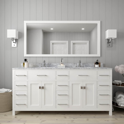 Luxury Solid Wood Bathroom Vanities Perigold