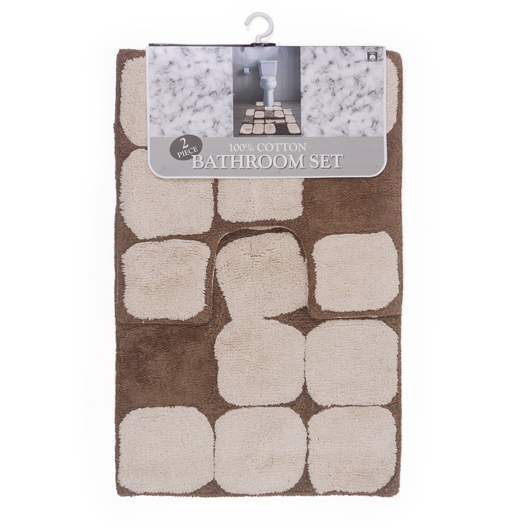 17 Stories Badematten-Set Gotterdammerung