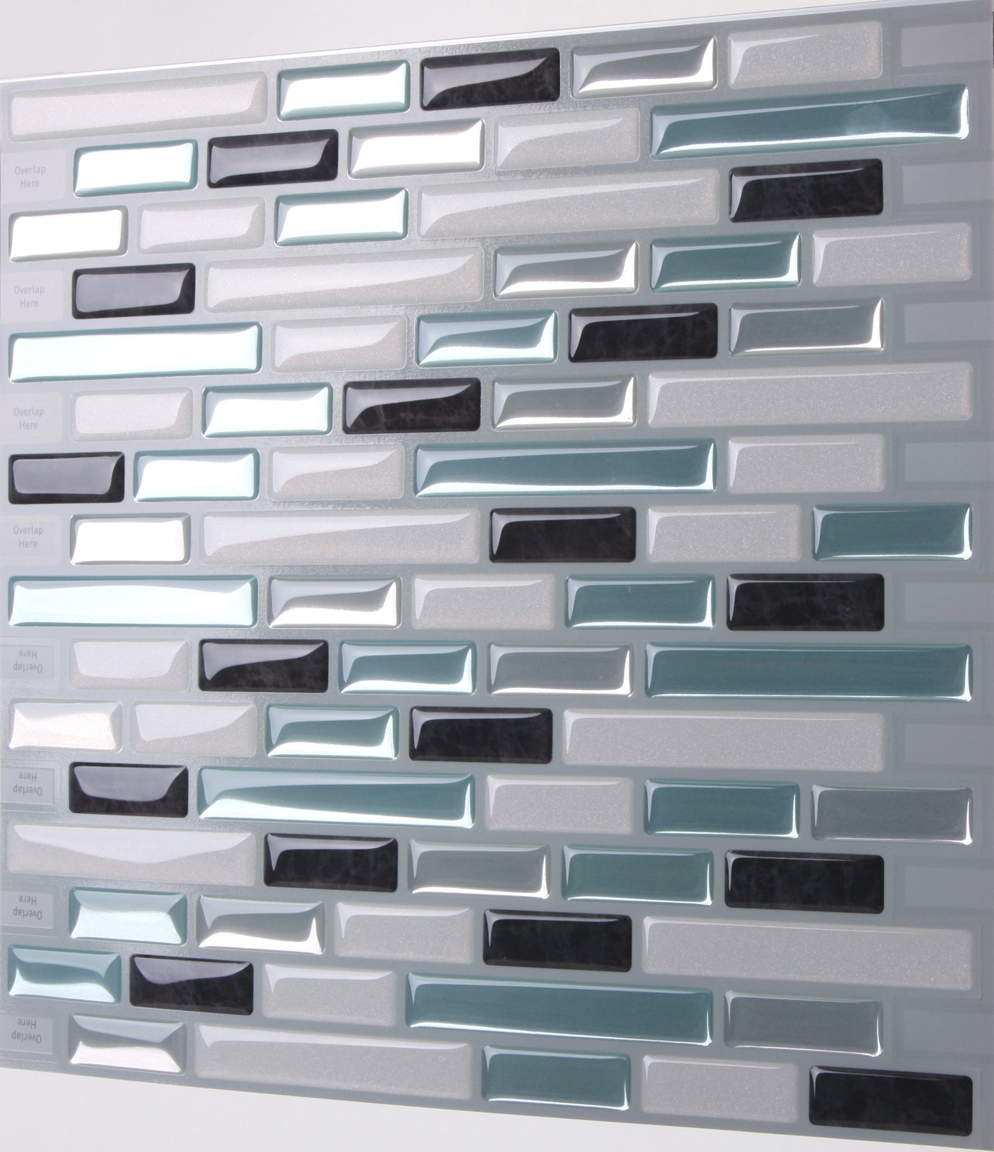Tictactiles 10 X L And Stick Mosaic Tile In Marrone Tictactiles 10 X L And Stick Mosaic Tile In Marrone Reviews Wayfair