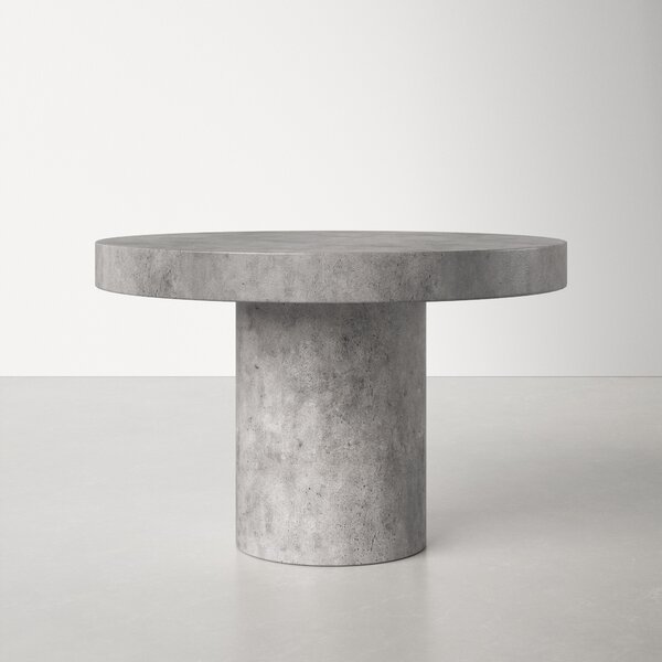 concrete table pedestal