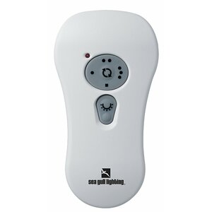 Wall/Handheld Combo Remote Control in White