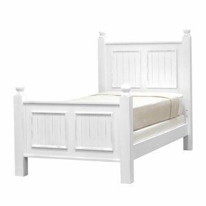 Feliciana Twin Panel Bed by Breakwater Bay