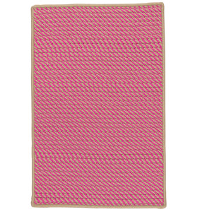 Mammari Hand-Woven Pink Indoor/Outdoor Area Rug