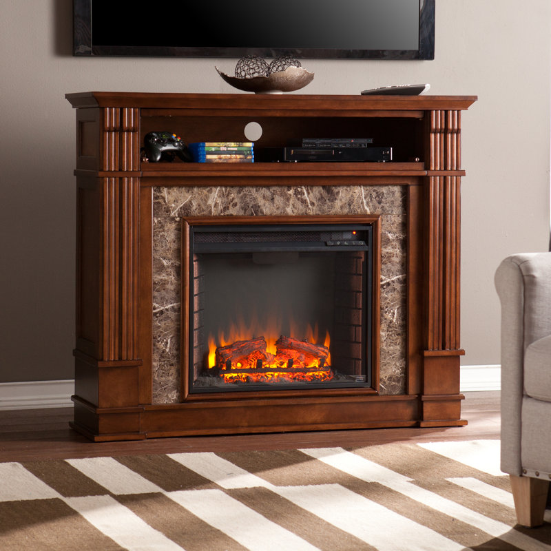 Kitsco Boyer Heartwood Electric Fireplace With Blower Reviews