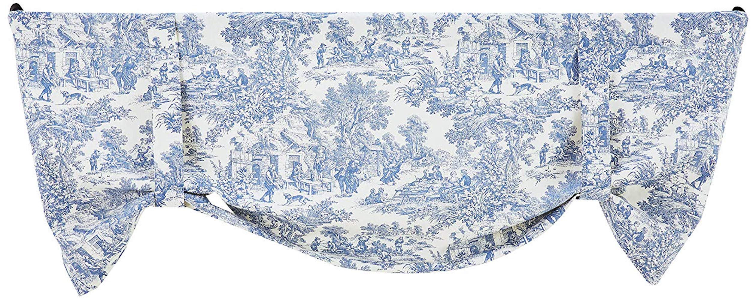 Lark Manor Gatineau 60 Toile Tie Up Curtain Valance Reviews