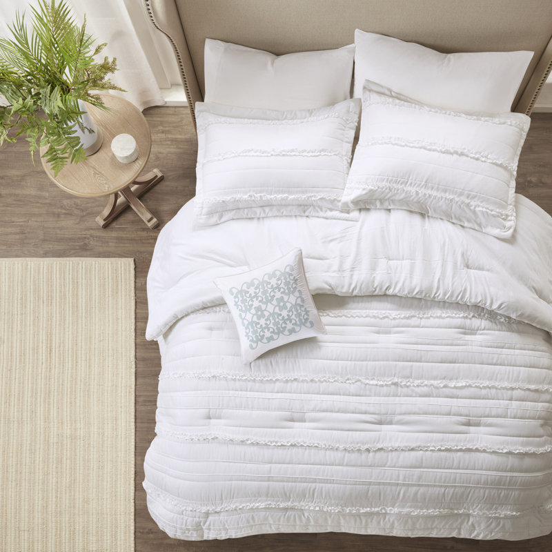 Lark Manor Bridget Reversible Comforter Set Reviews Wayfair