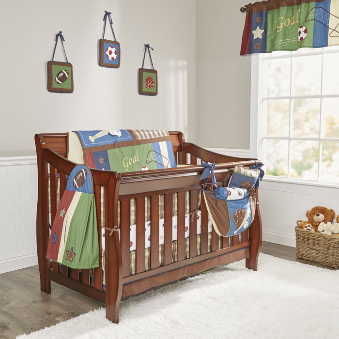 Hellwig Clic Sport 13 Piece Crib Bedding Set Hellwig Clic Sport 13 Piece Crib Bedding Set