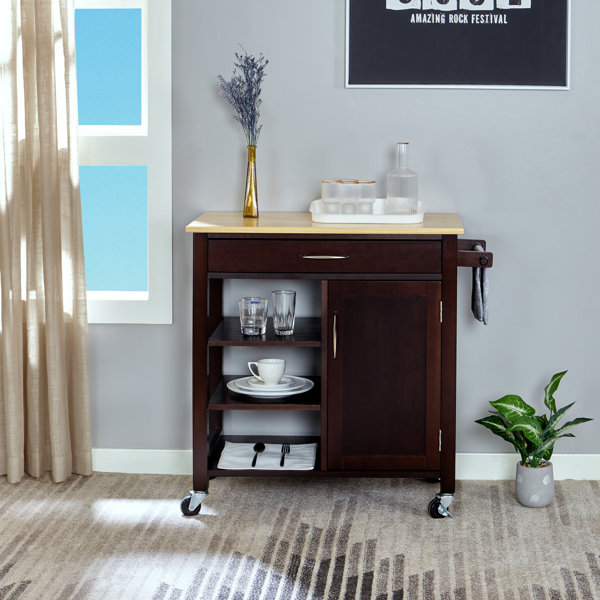 Andover Mills Cheryll Utility Kitchen Cart Reviews Wayfair