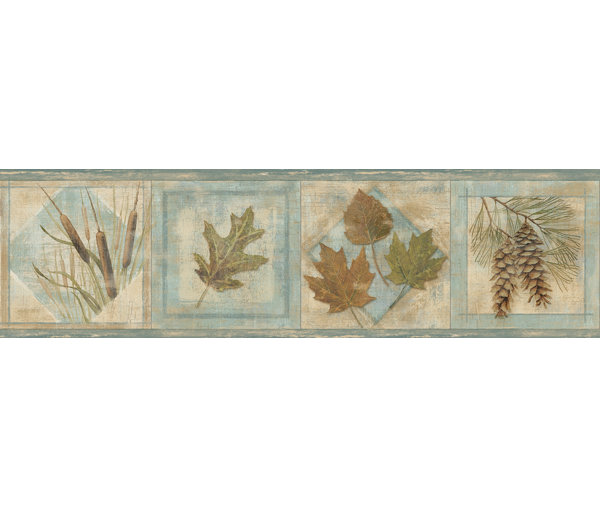 Millwood Pines Ketchum 15 X 5 75 Greenleaf 3d Embossed Border